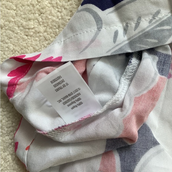 NWT Gymboree Floral Girls Dress Pink, Orange, and Blue 6 - Picture 4 of 4